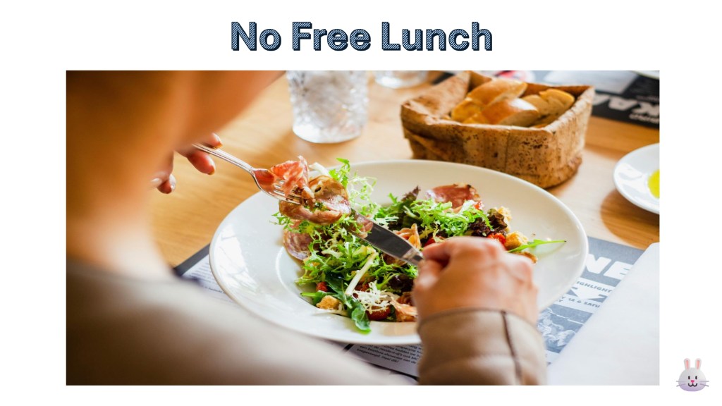 No Free Lunch โลกนี้ไม่มีอะไรฟรี