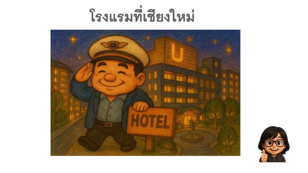 โรงแรมที่เชียงใหม่ คุณตัน ภาสกรนที