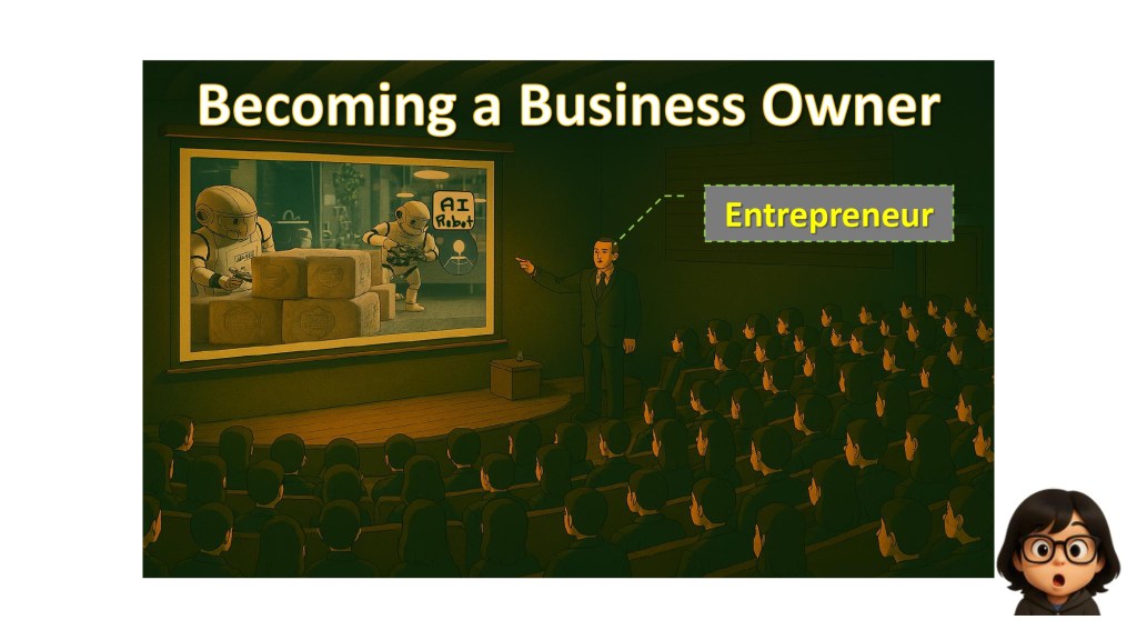 การผันตัวเองเป็นเจ้าของธุรกิจคือทางรอดสำหรับคุณทอย