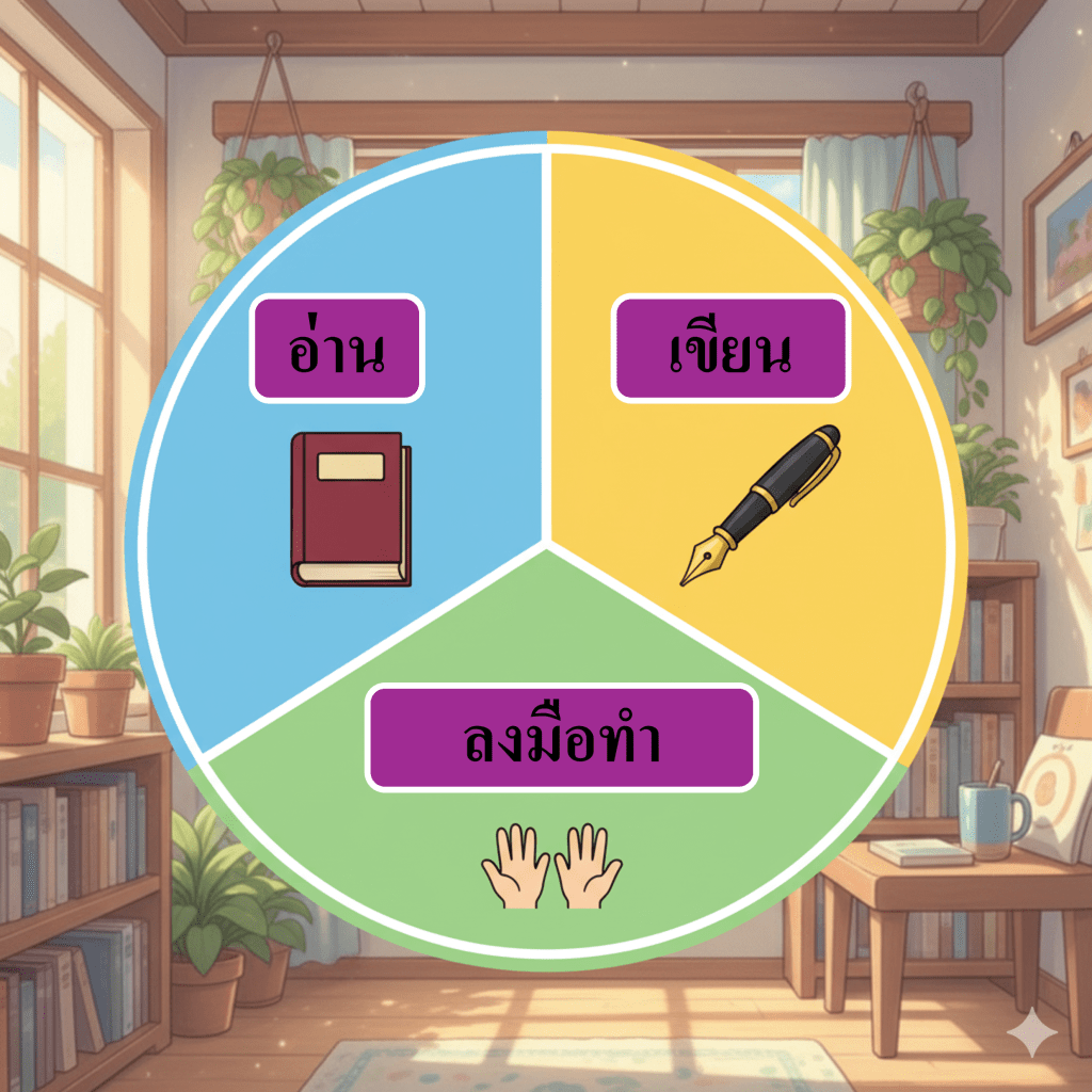 "อ่าน-เขียน-ลงมือทำ" - Dan Koe